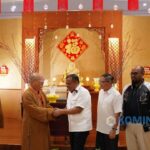 Bupati Karo Kunjungi Vihara Dharma Shanti dan Jalin Silaturahmi