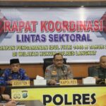 Polres Langkat Gelar Rapat Koordinasi Operasi Ketupat Toba 2025