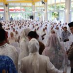 Kapolres Langkat Hadiri Tepung Tawar Calon Haji Kabupaten Langkat Tahun 2025