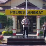 Kapolres Langkat Pimpin Langsung Apel Siaga 1 May Day 2025