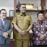 Ketua STT HKBP P. Siantar Audensi ke Kantor Bupati Toba