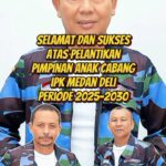 Resmi Dilantik: Ketua Umar Dhani Siap Pimpin PAC IPK Medan Deli 2025-2030