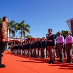 Bupati Sampaikan Selamat Pada 120 Orang Siswa-siswi Yayasan TB Soposurung Yang Baru Dikukuhkan
