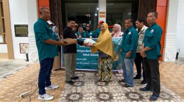 YTPK IASMA 1 LANDBOUW Bukittinggi Menyalurkan Paket Ramadhan Untuk Alumni,Siswa dan Non Alumni di Bukttinggi serta Agam